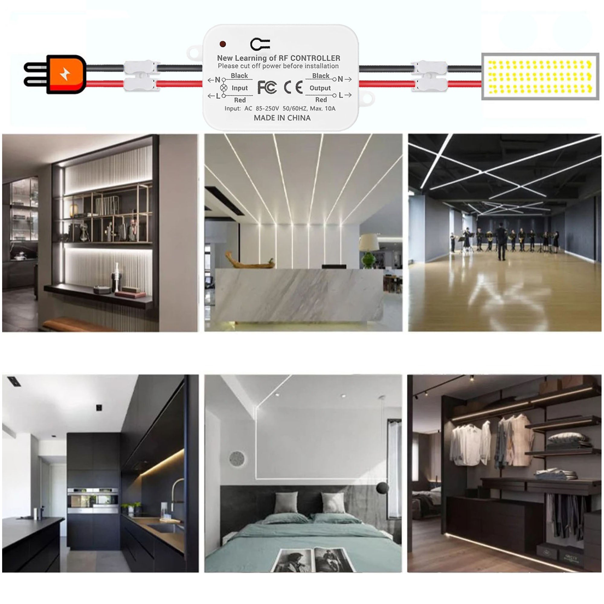 AENTIA Wireless Light Switch - View 15