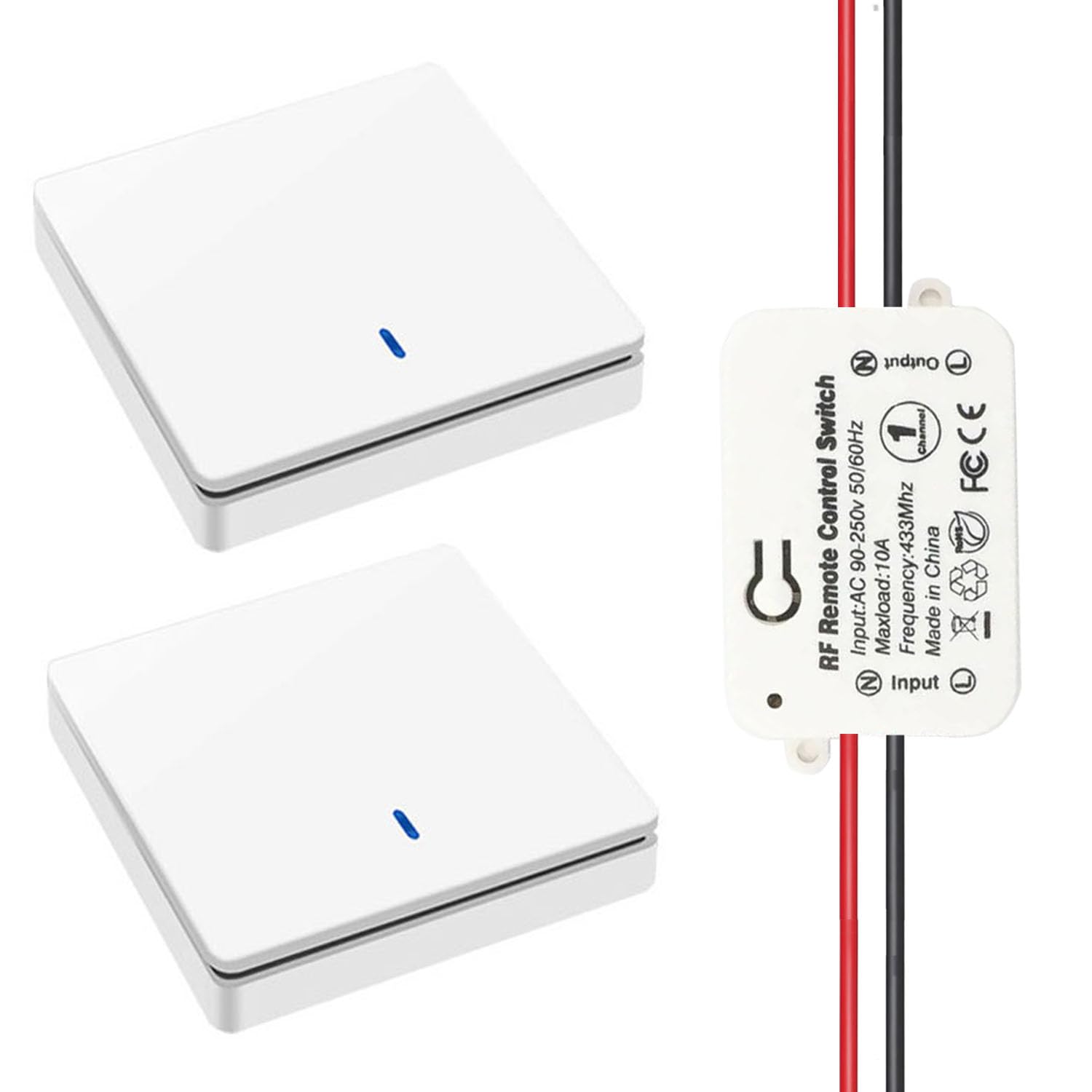 AENTIA Wireless Light Switch 10A AC220V - View 10