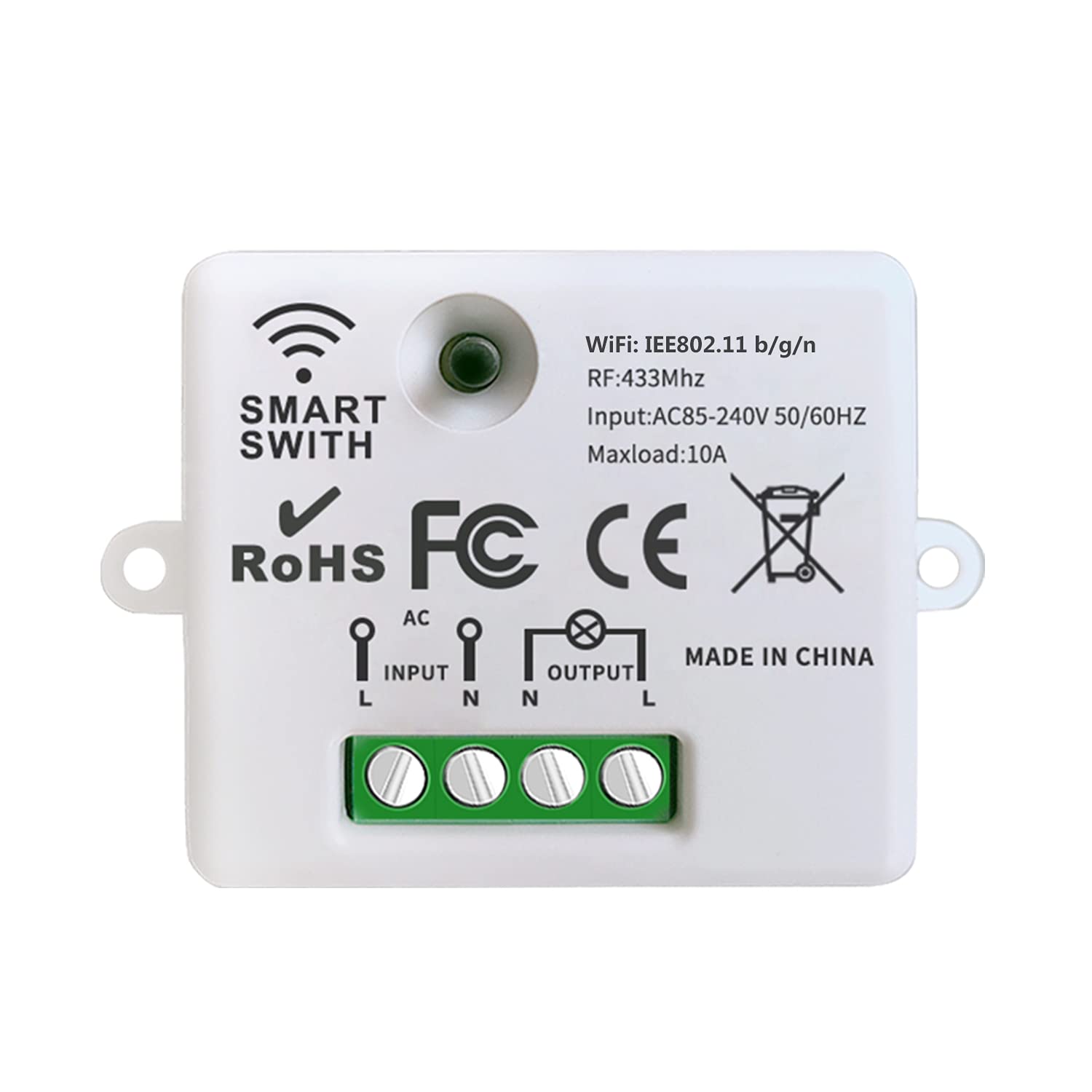 AENTIA WiFi Relay Remote Switch 10A - View 10