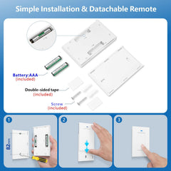 AENTIA 433MHz Wireless Light Switch 1CH AC110V - View 6