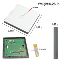 AENTIA Wireless Wall Switch - View 9