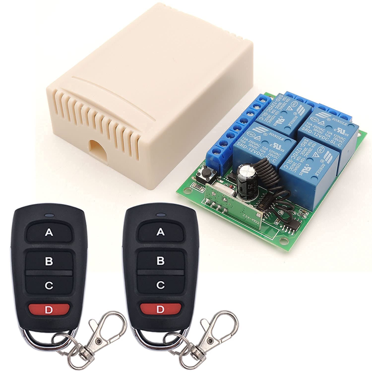 AENTIA 433MHz Motor Remote Controller 4CH DC12V | AENTIA