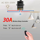 AENTIA 433MHz Remote Control Switch 40A AC110V - View 2