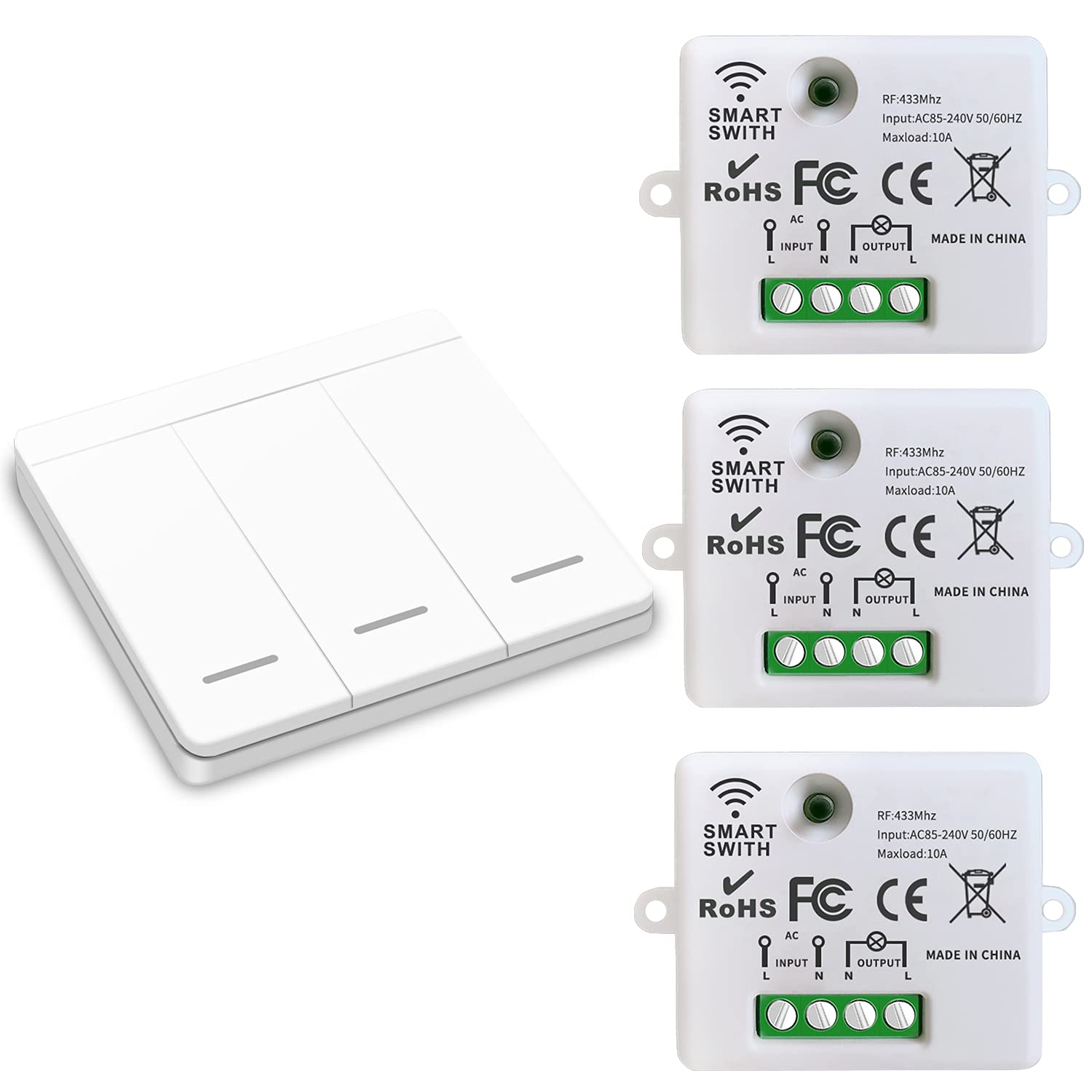 AENTIA Wireless Light Switch 10A - View 15