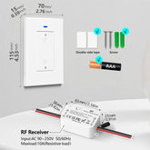 AENTIA 433MHz Wireless Light Switch 1CH AC110V - View 2