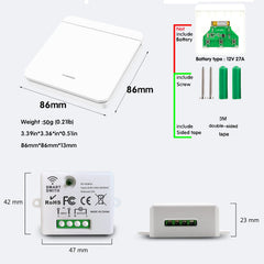 AENTIA Wireless Light Switch 10A - View 8