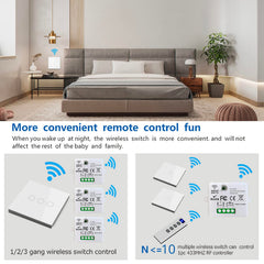 AENTIA Wireless Wall Switch - View 6