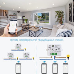 AENTIA WiFi Relay Remote Switch 10A - View 8