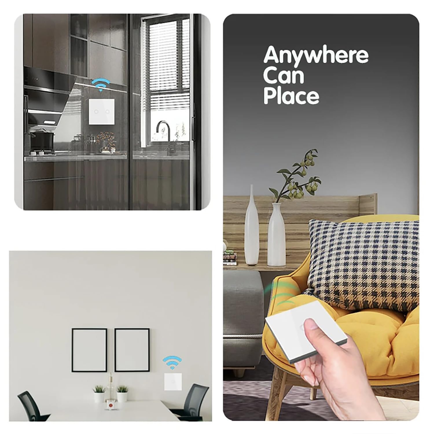 AENTIA Wireless Wall Switch - View 5