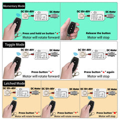 AENTIA Motor Remote Controller 5A DC12 - View 6
