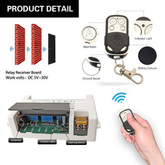 AENTIA 433MHz Relay Remote Switch 10A 4CH DC5V - View 7