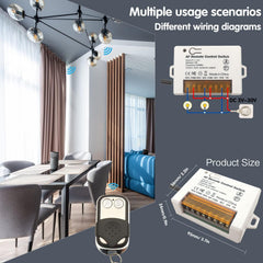 AENTIA 433MHz Relay Remote Switch 10A 2CH DC5V - View 5