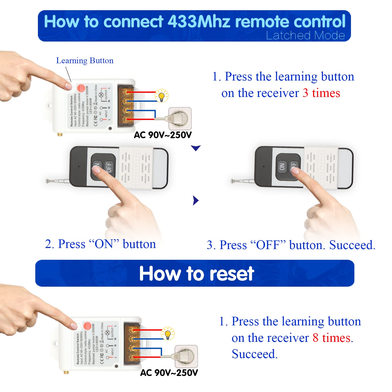 AENTIA Motor Remote Controller AC230 - View 6