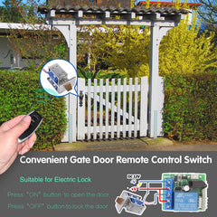 AENTIA 433MHz Remote Control Switch 1CH DC12V - View 3