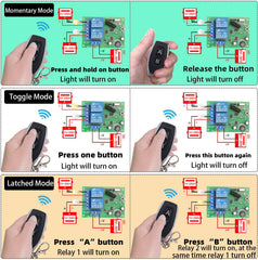 AENTIA 433MHz Motor Remote Controller 10A DC12V - View 6