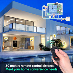 AENTIA Motor Remote Controller 10A 4CH AC110V - View 3