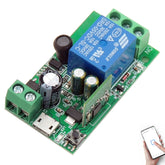 SWITNEX 4 Channels WiFi Smart Switch, DC 5V 12V 24V 36V Passive Output Relay Module Ewelink APP WiFi Control Compatible with Alexa/Google Home, Inching/Self-Locking Switch