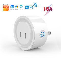 SwitnexTuya WiFi+Bluetooth Smart Plug, European/British/American/Japanese Standard, Works with App Remote Control