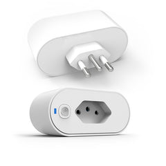 SwitnexTuya WiFi+Bluetooth Smart Plug, European/British/American/Japanese Standard, Works with App Remote Control