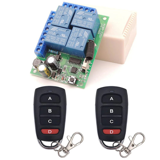 SWITNEX DC 12V Wireless Relay Remote Control Switch User Manual