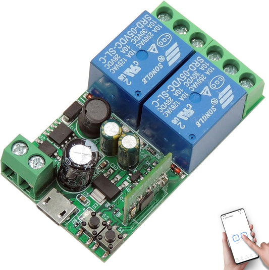 SWITNEX Smart WIFI 2-Channel Relay Module User Manual