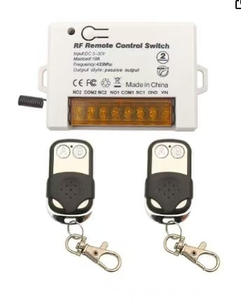 SWITNEX DC 5V-30V 2-Channel Wireless Relay Remote Control Switch User Manual