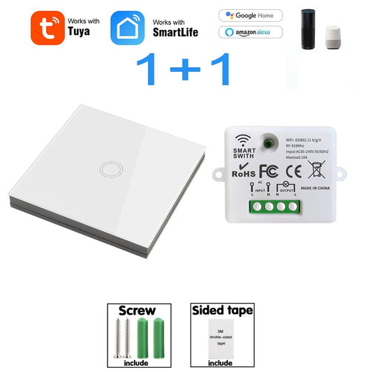 WIFI + RF433 switch