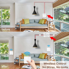 AENTIA Wireless Light Switch - View 8