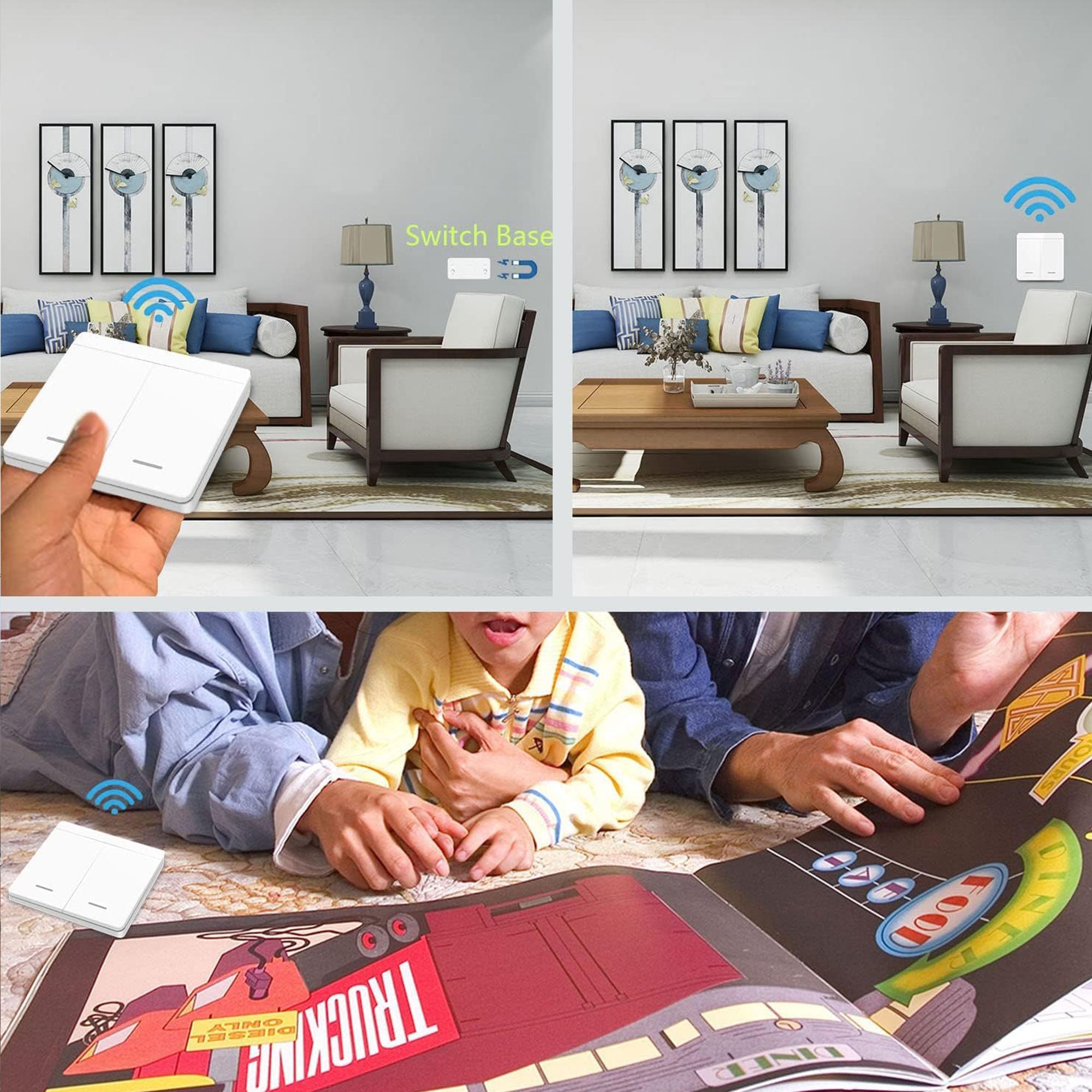 AENTIA Wireless Light Switch - View 10