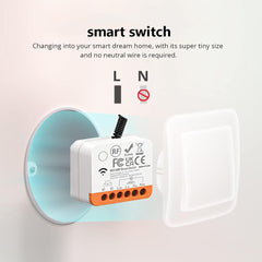 AENTIA WiFi Remote Switch 8A 1CH - View 4