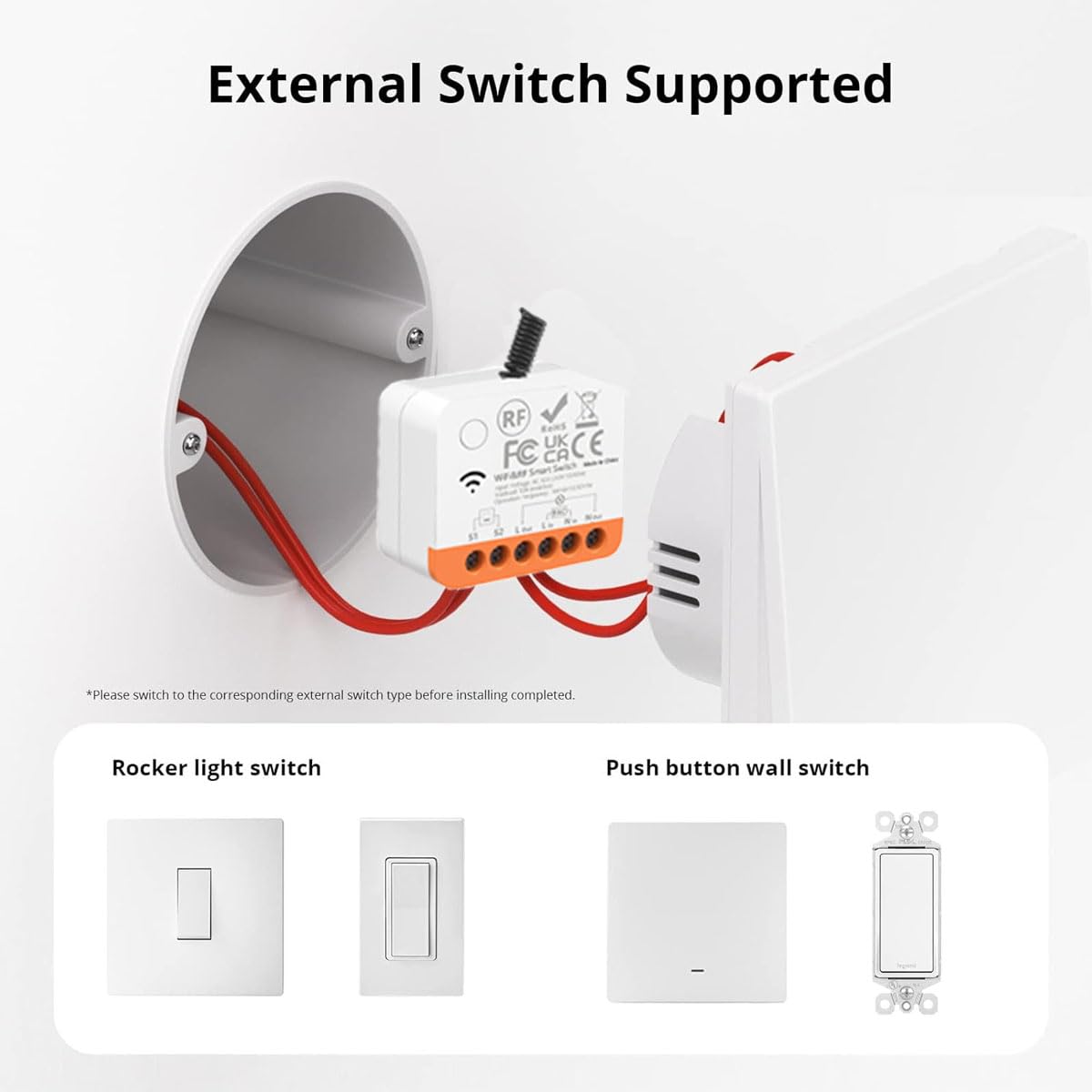 AENTIA WiFi Remote Switch 8A 1CH - View 6