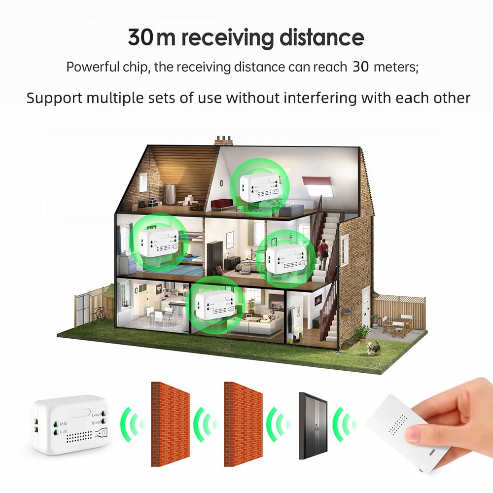 AENTIA Wireless Light Switch 10A - View 9