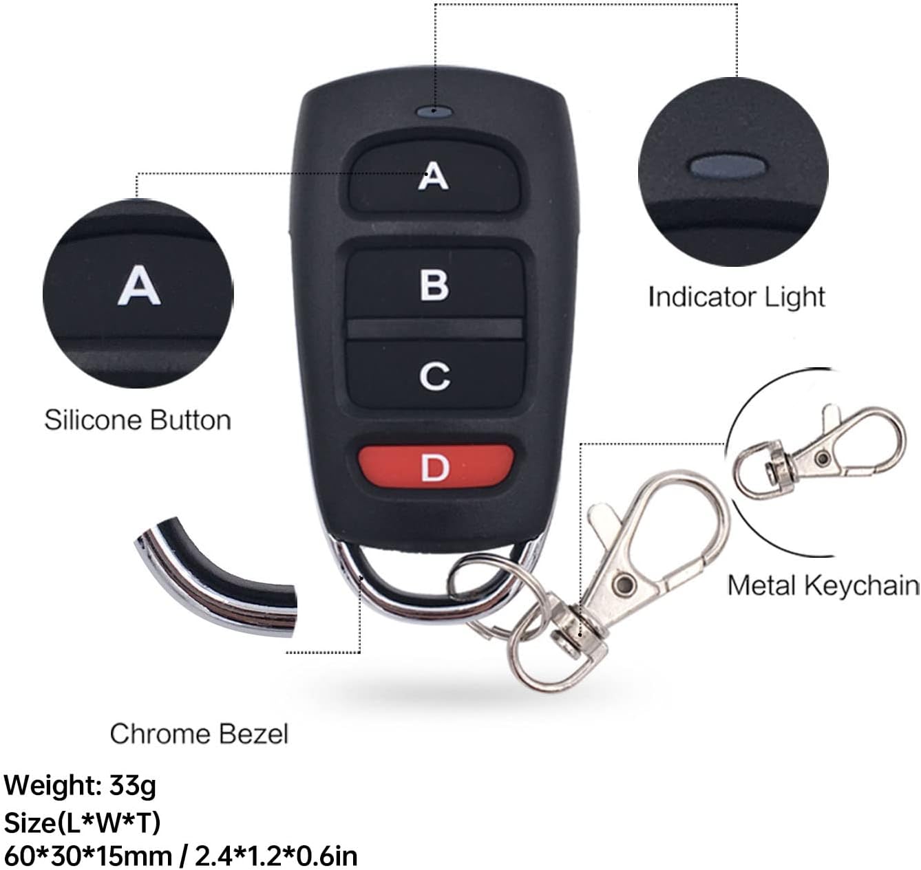 AENTIA 433MHz Remote Switch - View 2