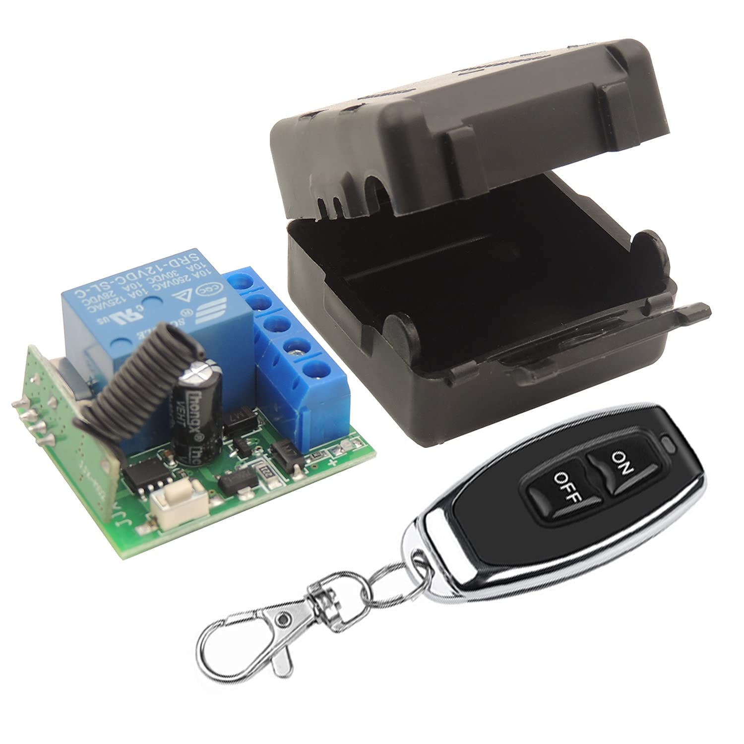 AENTIA 433MHz Remote Control Switch 1CH DC12V - View 9