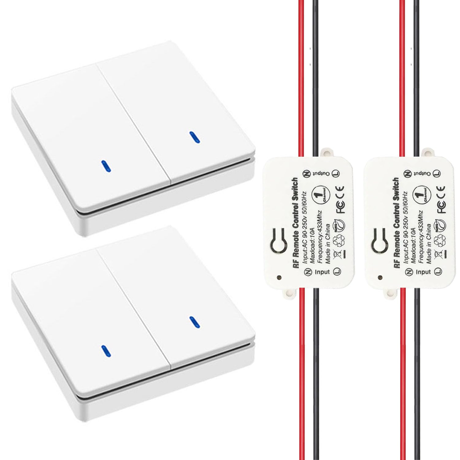 AENTIA Wireless Light Switch 10A AC220V - View 19