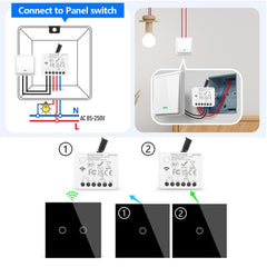 AENTIA Wireless Light Switch - View 3