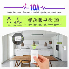 AENTIA Wireless Light Switch 10A - View 4