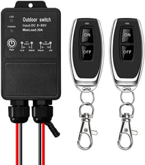 AENTIA Waterproof Remote Switch 30A DC8V-80V | AENTIA