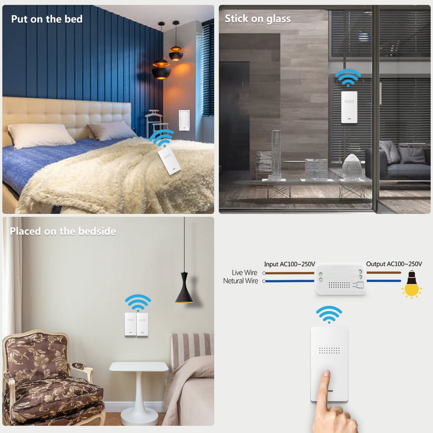 AENTIA Wireless Light Switch 10A - View 8